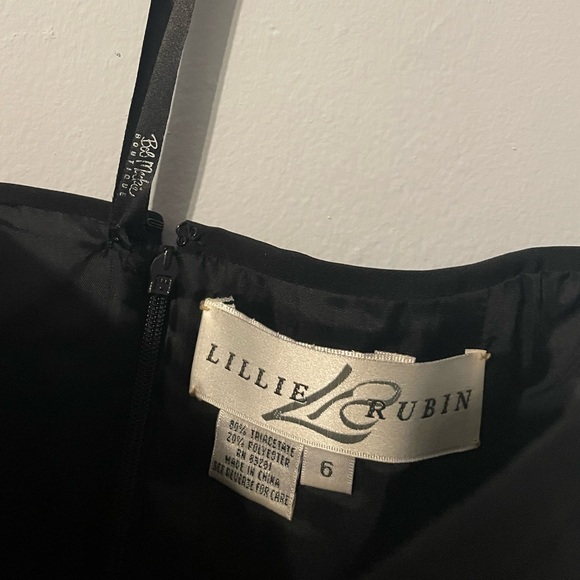 Strapless Lillie Rubin Dress - Picture 3 of 3